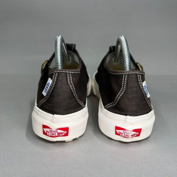 Vans Shoes Women's Size 10 Gray Canvas Slip On Platform Athletic Casual Sneakers - Picture 6 of 13